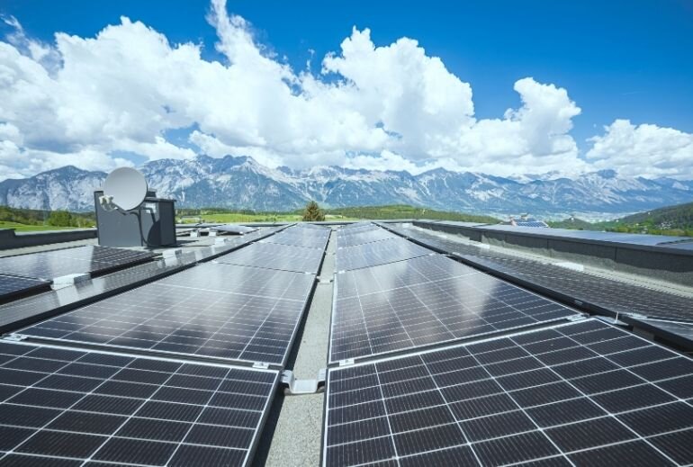 Photovoltaik Anlage umgesetzt von der IKB