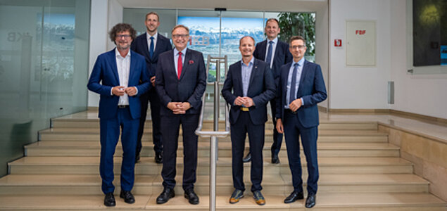 IKB-Vorstandsteam ab 2026 und Eigentümervertreter