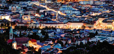 Innsbruck in der Nacht