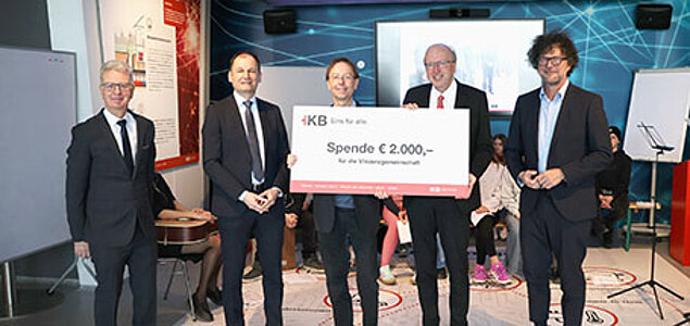 IKB überreicht Spende an Vinzenzgemeinschaft