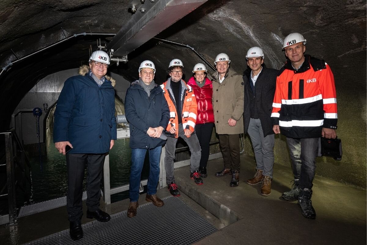 Projektabschluss Trinkwasserstollen