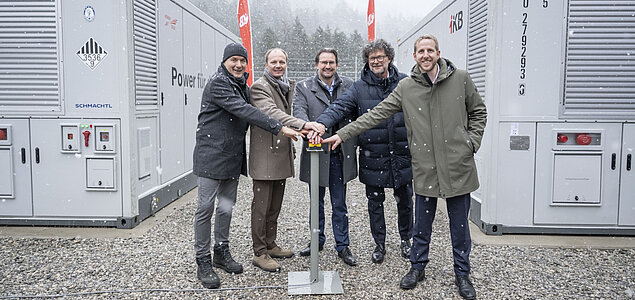 IKB nimmt ersten Großbatteriespeicher Tirols in Betrieb