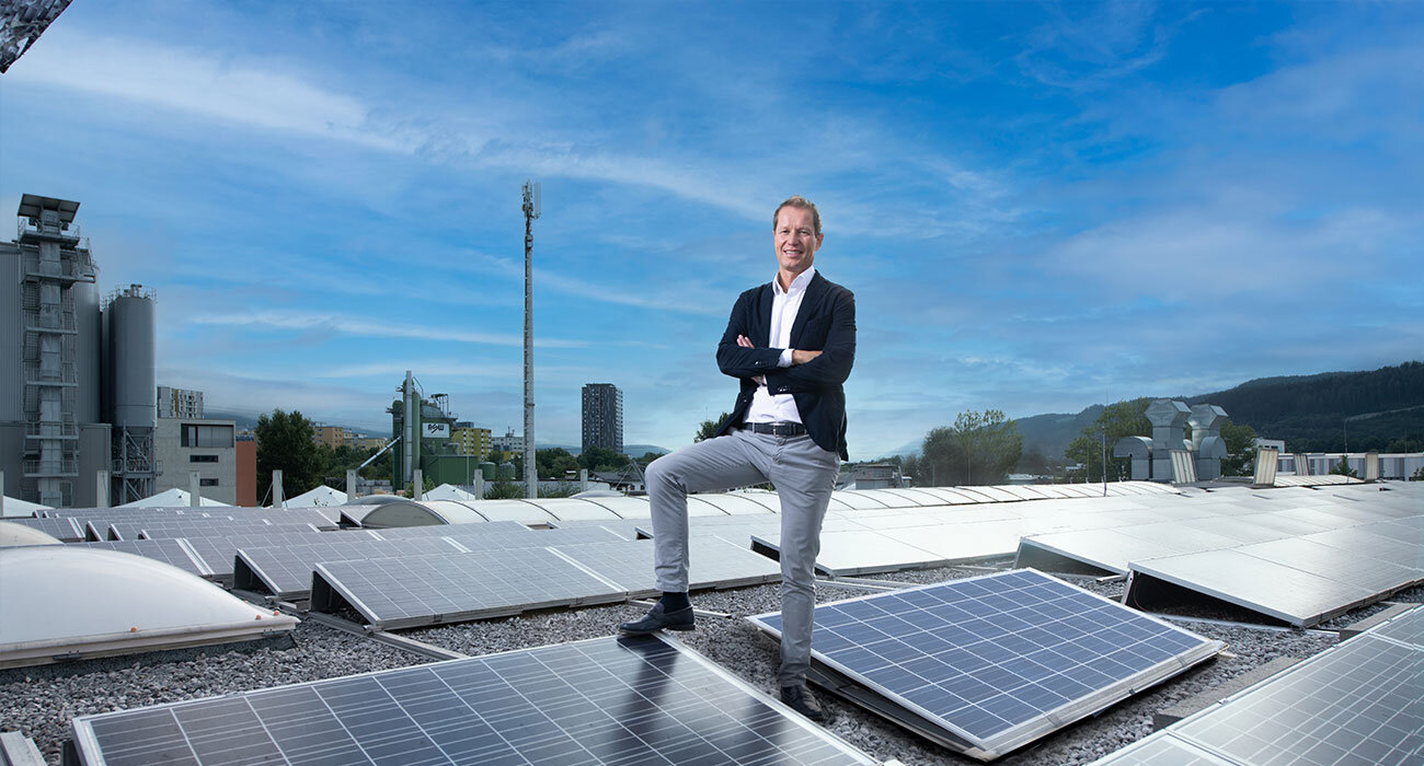 Photovoltaik Dieter Unterberger von Unterberger Autowelt (Innsbruck)