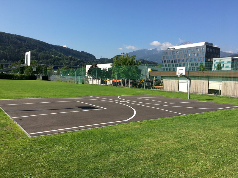 Freibad Tivoli Basketballplatz