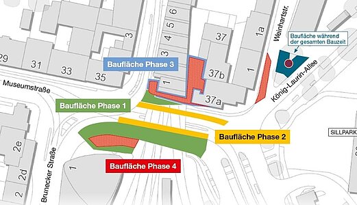 Baustellenplan