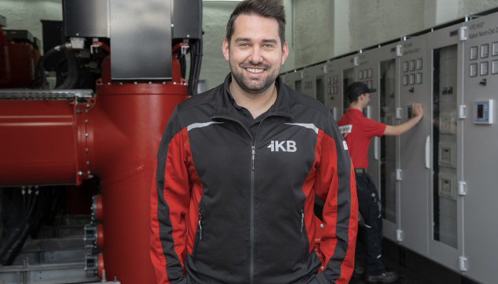 IKB-Mitarbeiter Dominik Maylandt IKB-Mitarbeiter Dominik Maylandt