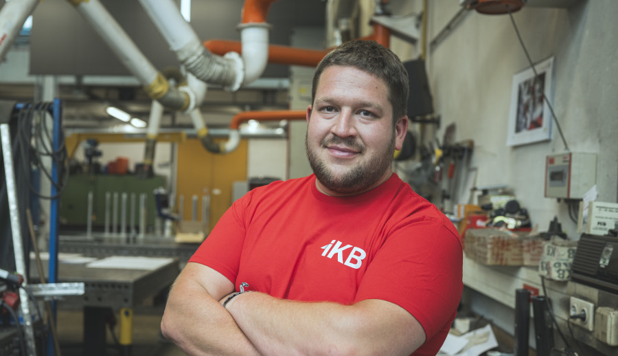 IKB-Mitarbeiter Wolfgang Kozubowski