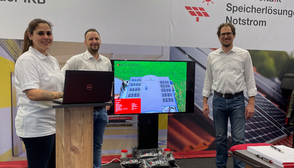 Der IKB-Stand auf der Frühjahrsmesse Der IKB-Stand auf der Frühjahrsmesse