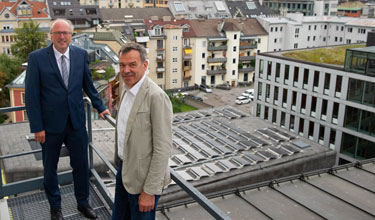 Photovoltaikanlage auf dem Umspannwerk Mitte