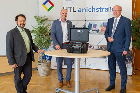 Praxisnah und sicher: IKB sponsert neue Messgeräte für HTL Praxisnah und sicher: IKB sponsert neue Messgeräte für HTL