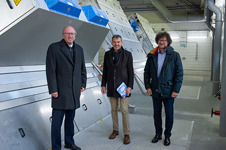 Helmuth Müller, Bürgermeister Georg Willi, Thomas Pühringer