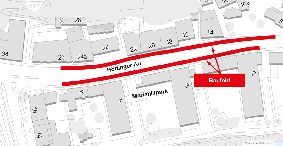 Baustellenplan