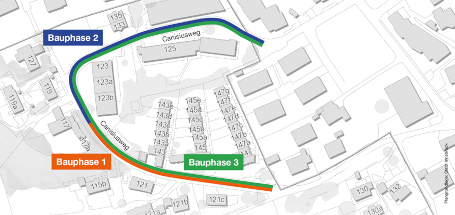 Baustelle Canisiusweg