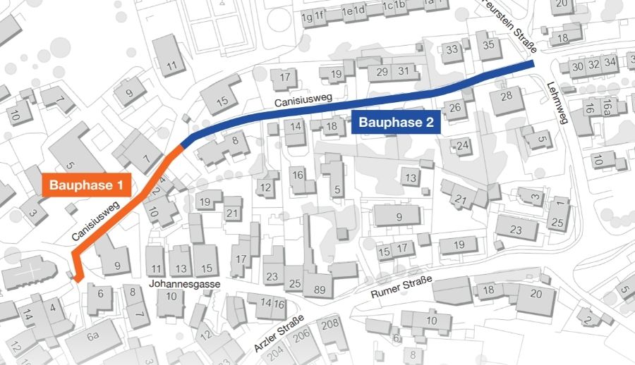 Baustellenplan