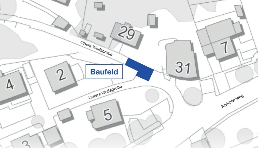 Baustellenplan Wolfsgrube