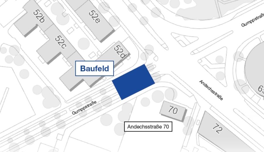 Baustellenplan Andechstraße