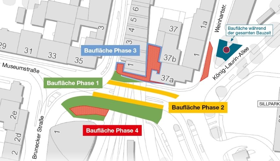 Baustellenplan